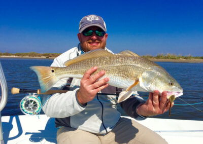 Louisiana Fly Fishing Guides Based In New Orleans And Venice, Redfish Fishing - Marsh On The Fly